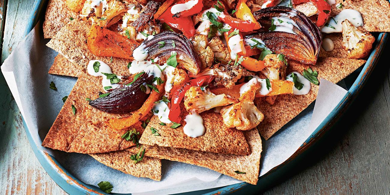Mexican style cauli nachos Mexican style cauli nachos