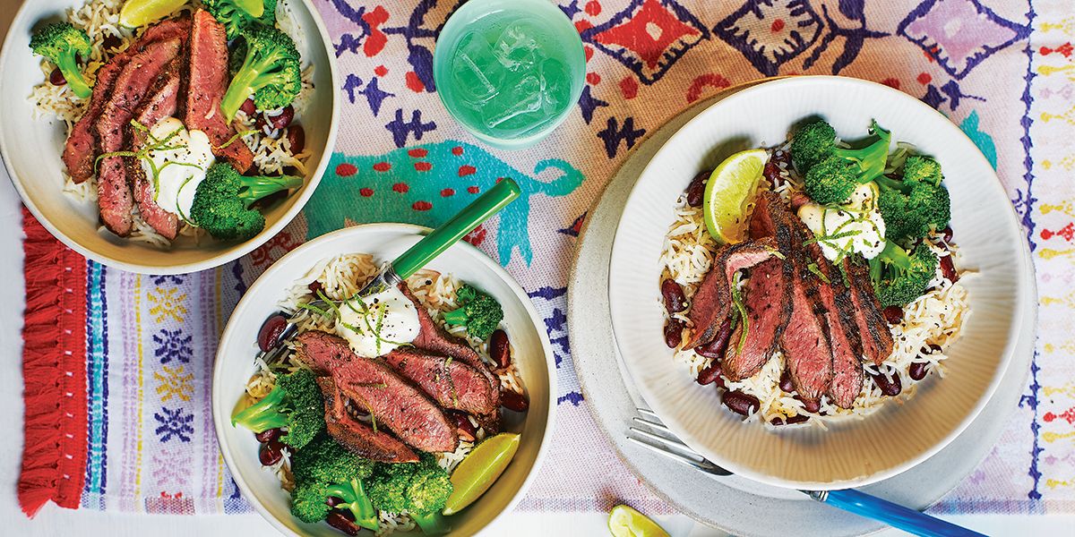 Texan BBQ steak rice bowls Texan BBQ steak rice bowls
