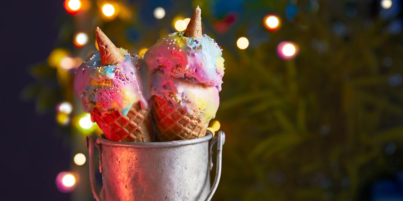 ‘Uni-cone’ no-churn Ice cream ‘Uni-cone’ no-churn Ice cream