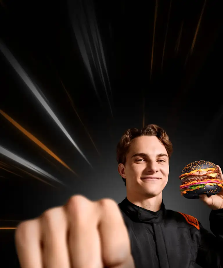 Oscar Piastri Limited Edition Burger