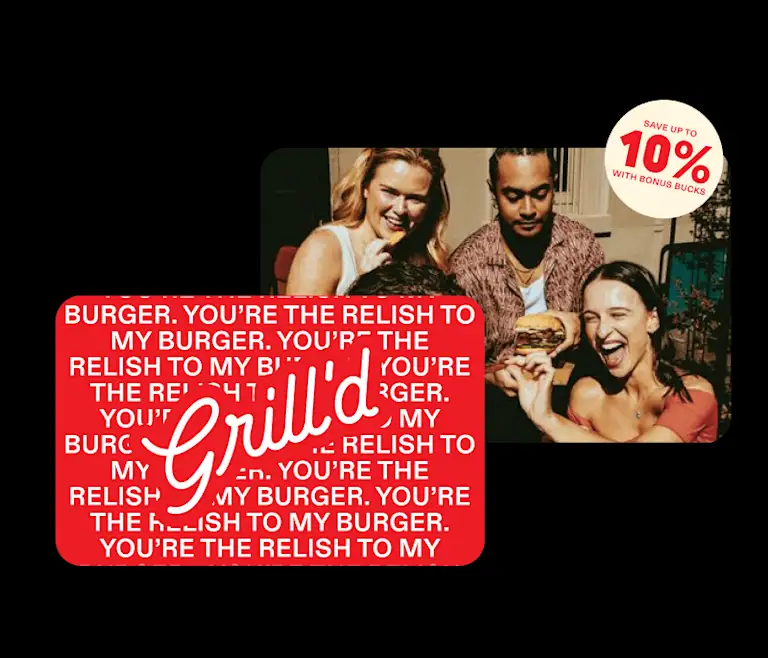 Grill'd gift cards