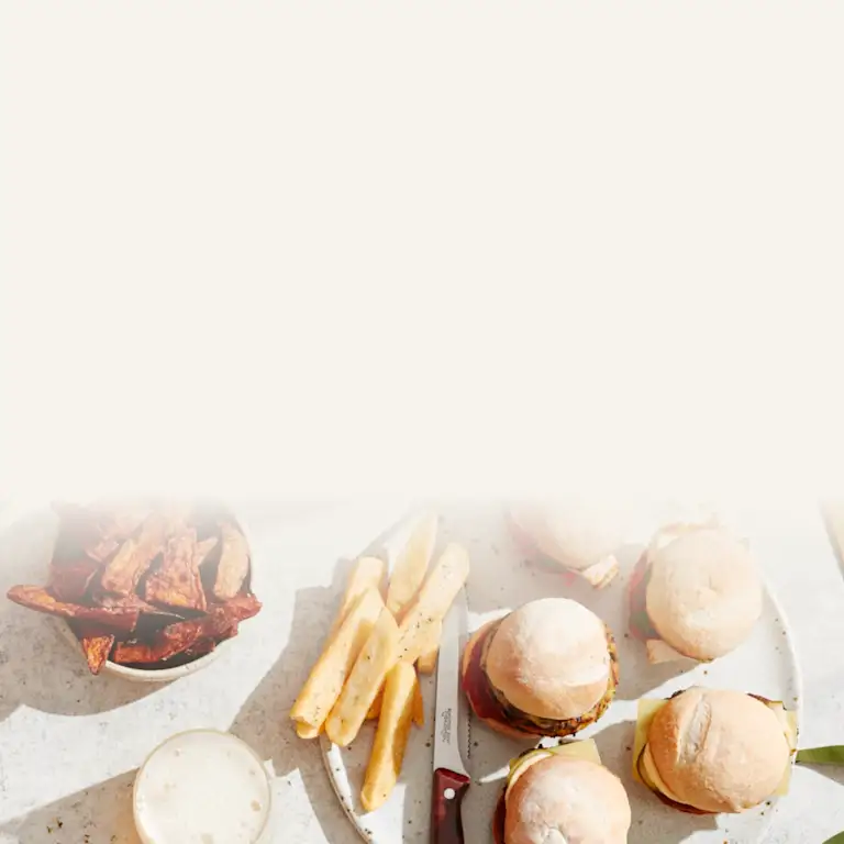 Grill'd mini burgers catering