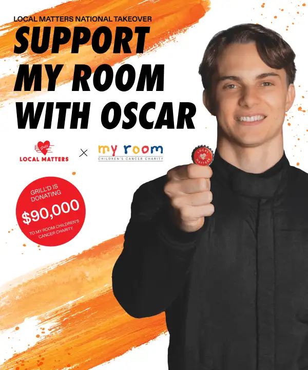 Support My Room with Oscar - Local Matters National Takeover