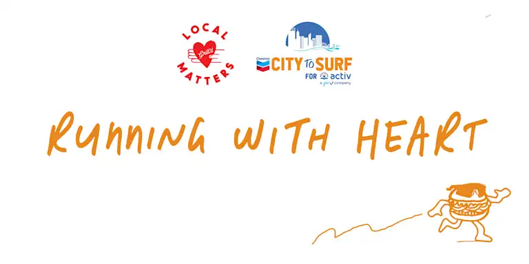 Running with heart - Local Matters and city to surf