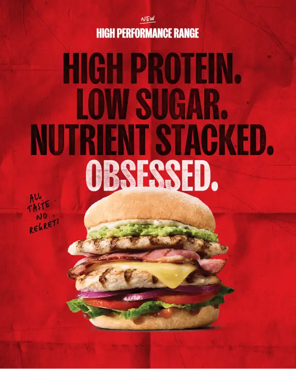 New high performance range - High protein, low sugar, nutrient stacked. Obsessed.