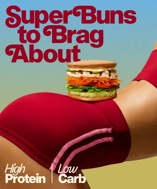 SuperBuns to brag about - high protein, low carb