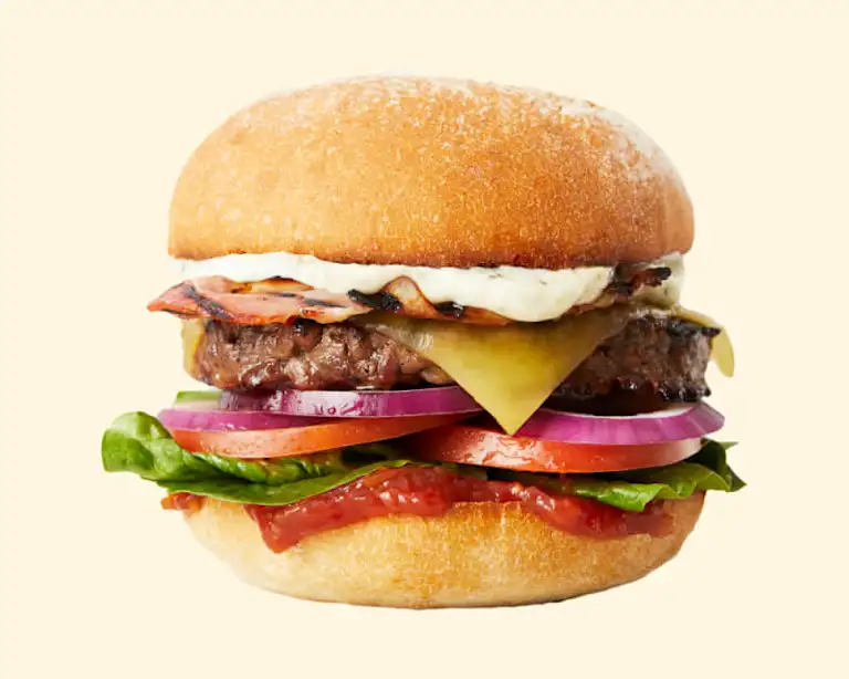 Grill'd Crispy bacon and cheese burger