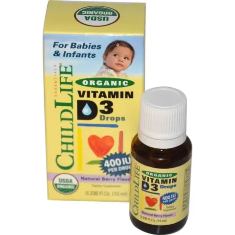 Mumsandbabes - Childlife Organic Vitamin D3 Drops Untuk Bayi Vitamin Bayi