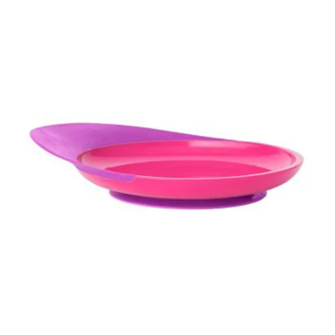 Mumsandbabes -  Boon 10131 Catch Plate - Pink Purple