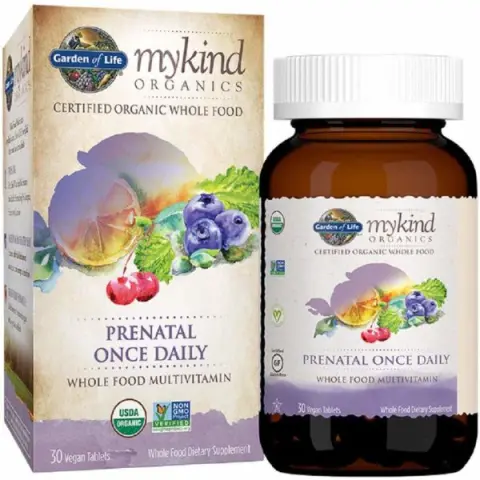Mumsandbabes - Garden of Life, MyKind Organics, Prenatal Once Daily, 30 Vegan Tablets