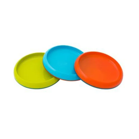 Mumsandbabes - Boon 11025 Girl Plate Alat Makan Bayi [3 pcs] - Green Blue Orange