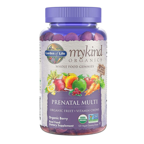 Mumsandbabes - Garden of Life, MyKind Organics, Prenatal Multi, Berry, 120 Vegan Gummy Drops