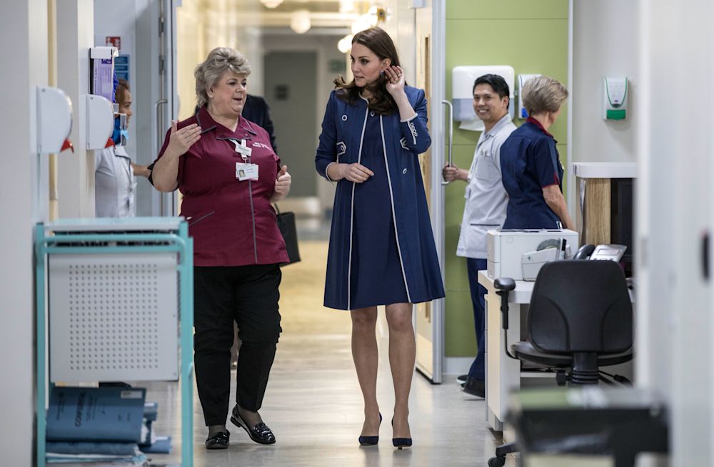 rcog walking with nurse corridor