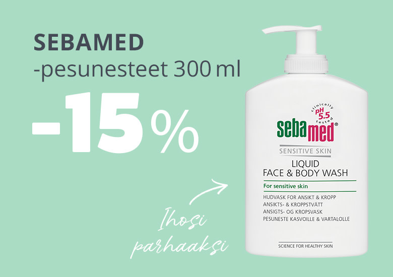 Heinäkuun tarjous | Sebamed -pesunesteet 300ml -15%