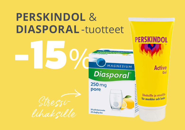 Syyskuun tarjous | Perskindol- ja diasporal -tuotteeet -15 %