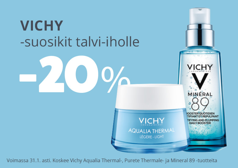 Tammikuun tarjous | Vichy-suosikit talvi-iholle -20 %