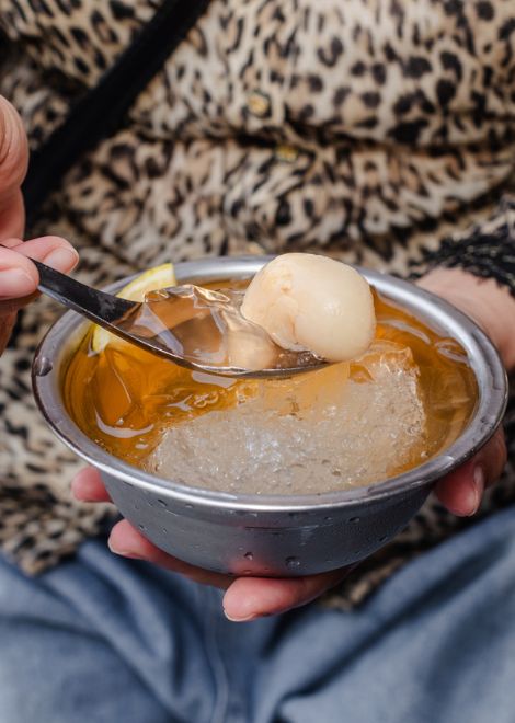 Sign off with a icy Penang dessert