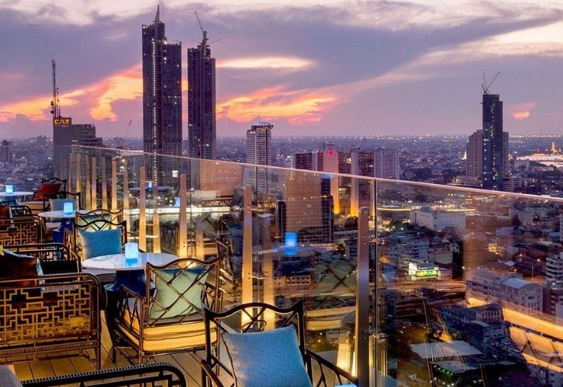 best sky bar in Bangkok - Yao