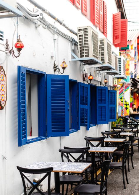 Enjoy your evening at the nightlife quarter, nearby to Haji Lane.
