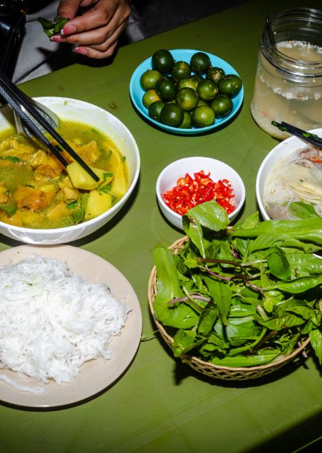 Learn about the ingredients and history of Hanoi's cuisine