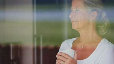 Woman in window