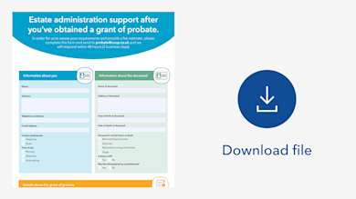 Thumbnail - grant of probate