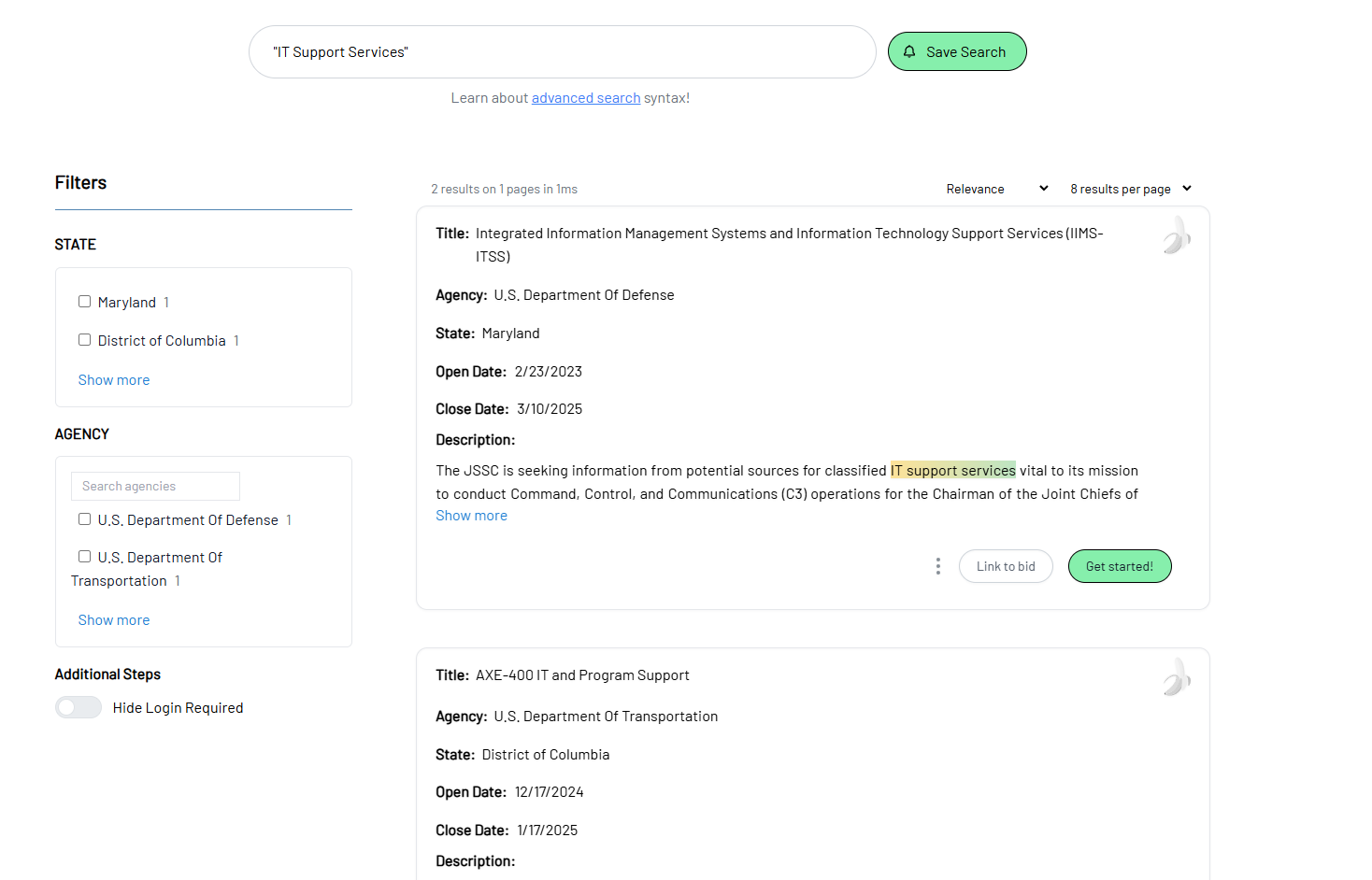 Advanced Search 1
