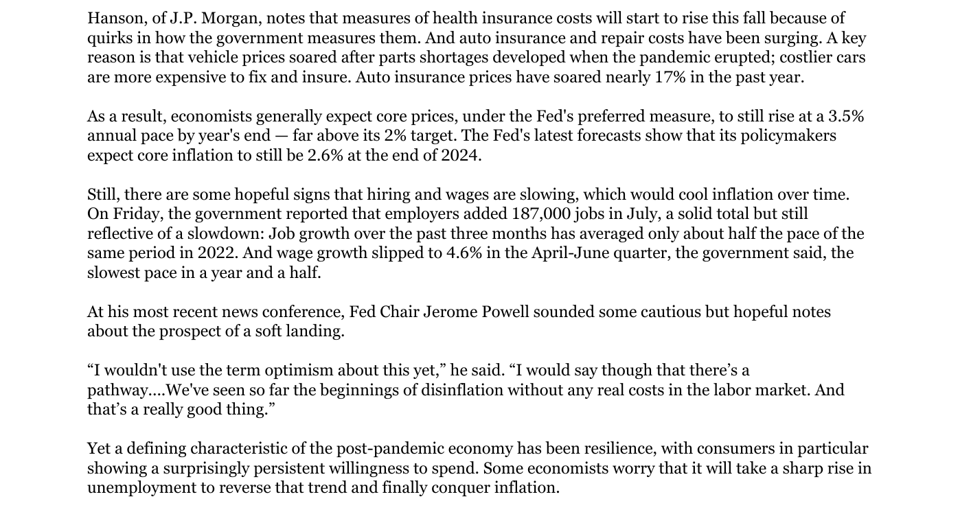 US Inflation Has Steadily Cooled, Getting Down to Fed's Target Rate Will Be Tougher