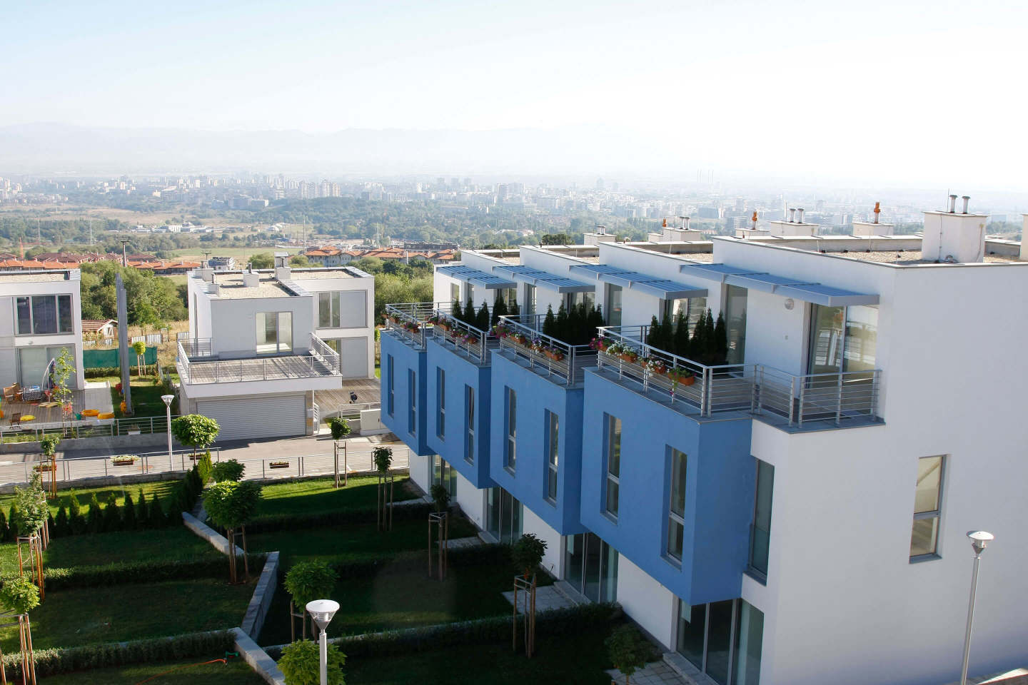 Photo: Mediterranean designed residential complexSky Sofia with green gardens