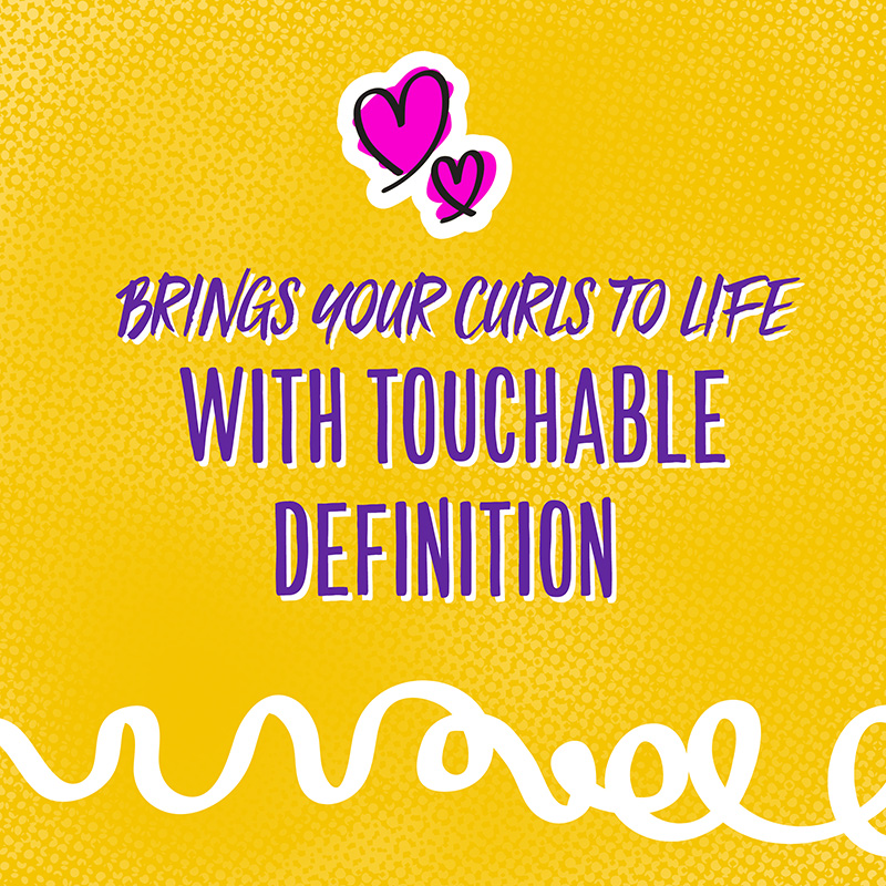 Miracle Curls Mousse BRINGS YOUR CURLS TO LIFE WITH TOUCHABLE DEFINITION