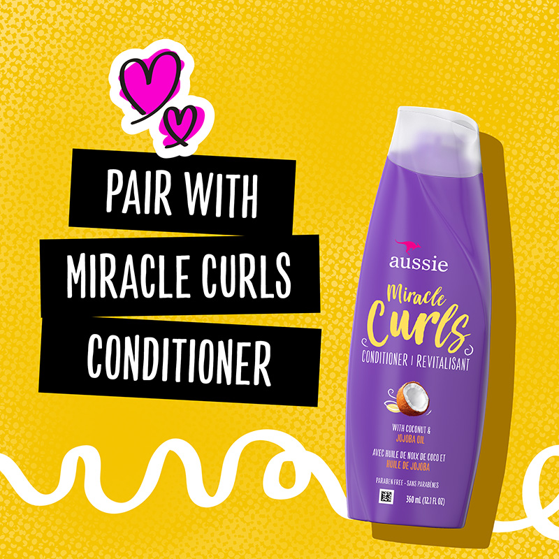 Miracle Curls Shampoo pair with Miracle Curls Conditioner