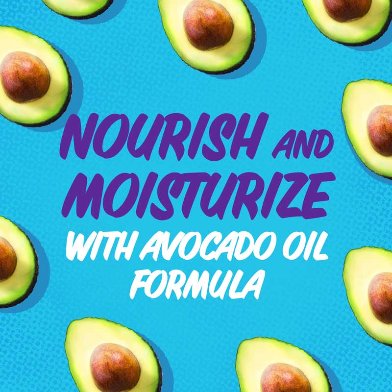nourish and moisturize with Avocado oil formula