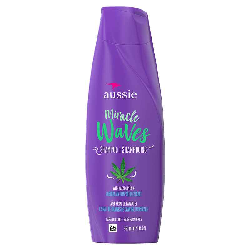 Miracle Waves Anti-Frizz Hemp Shampoo 12.1 FL OZ PRODUCT IMAGE
