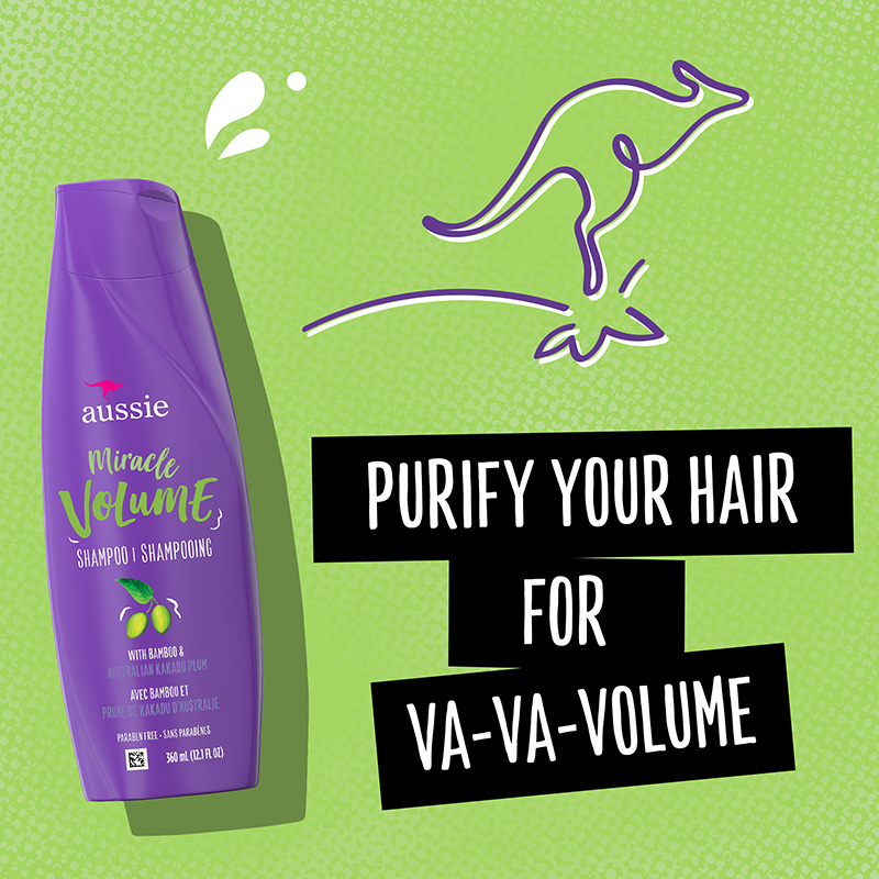 Miracle Volume Shampoo 12.1 FL OZ PURIFY YOUR HAIR WITH VA-VA-VOLUME