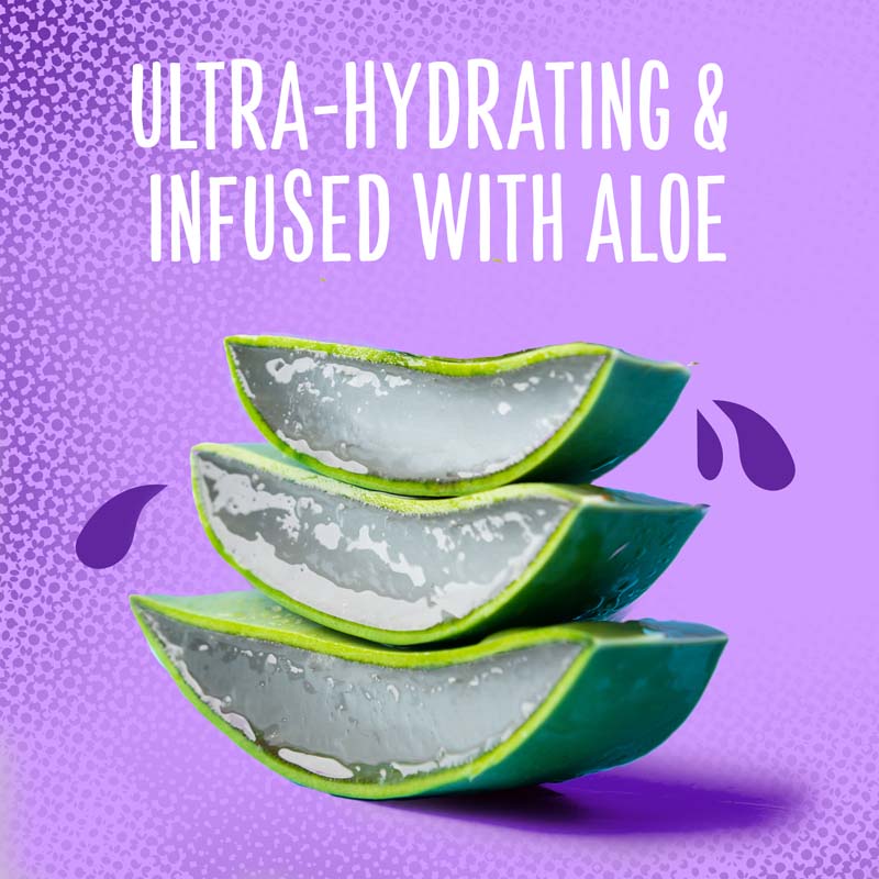 Ultra-Hydrating & infused with Aloe