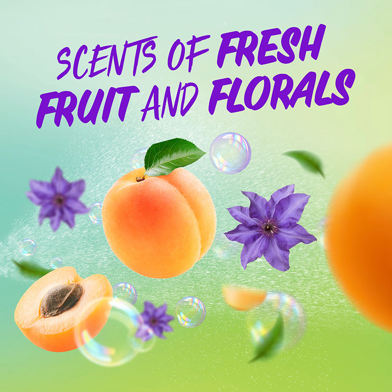 Peachy floral scents