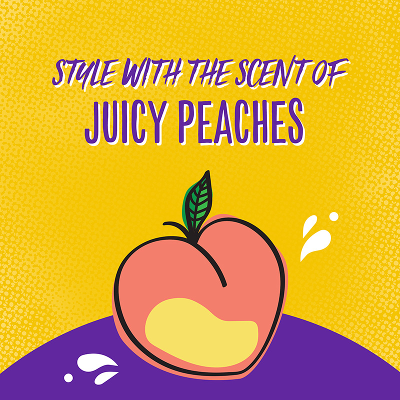Miracle Curls Mousse STYLE WITH THE SCENT OF JUICY PEACHES