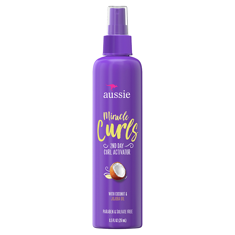 Aussie Miracle Curls 2nd Day Curl Activator 8.5 FL OZ