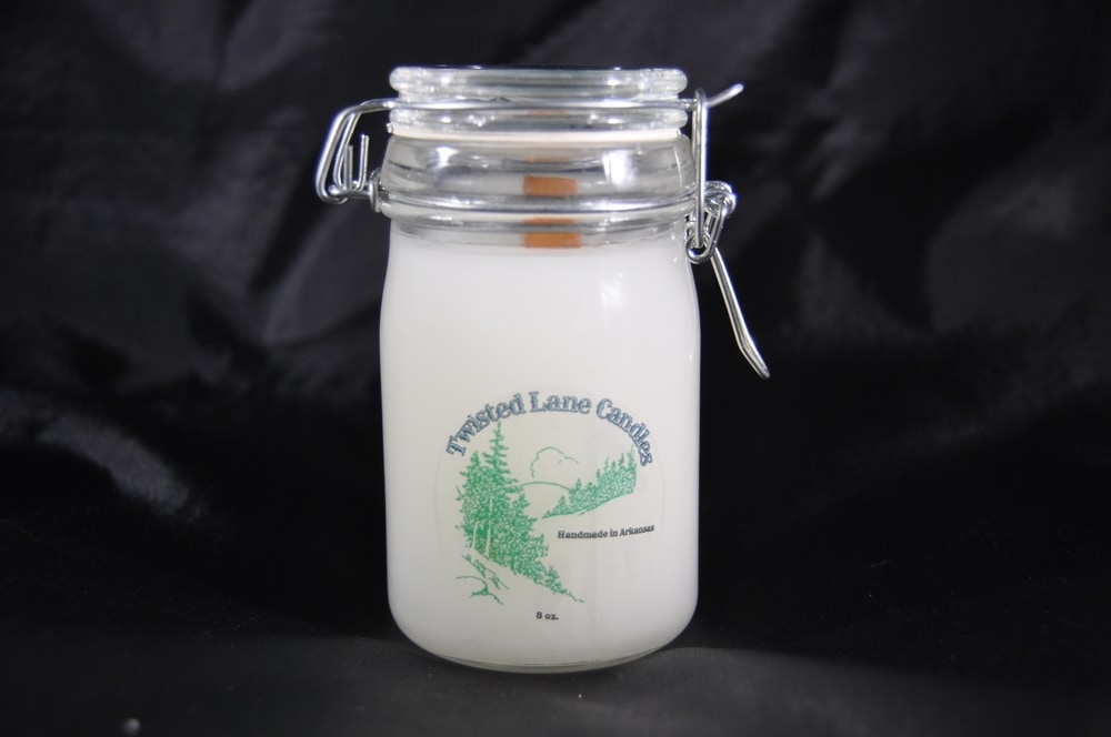 Twisted lane candles