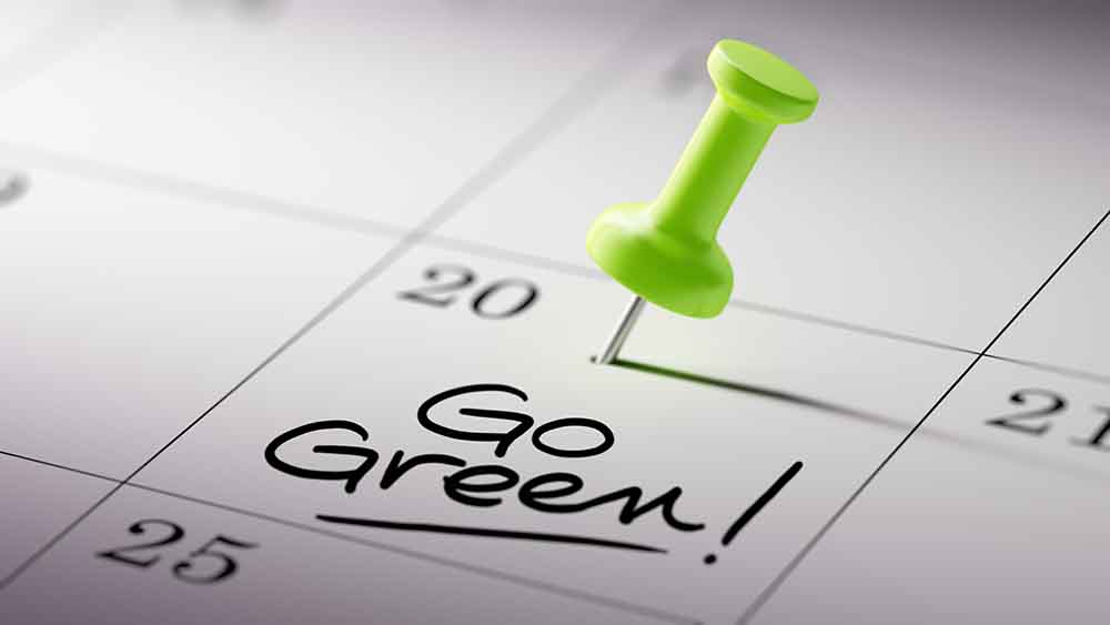 Go green