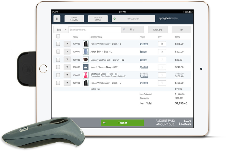 Springboard retail pos systems