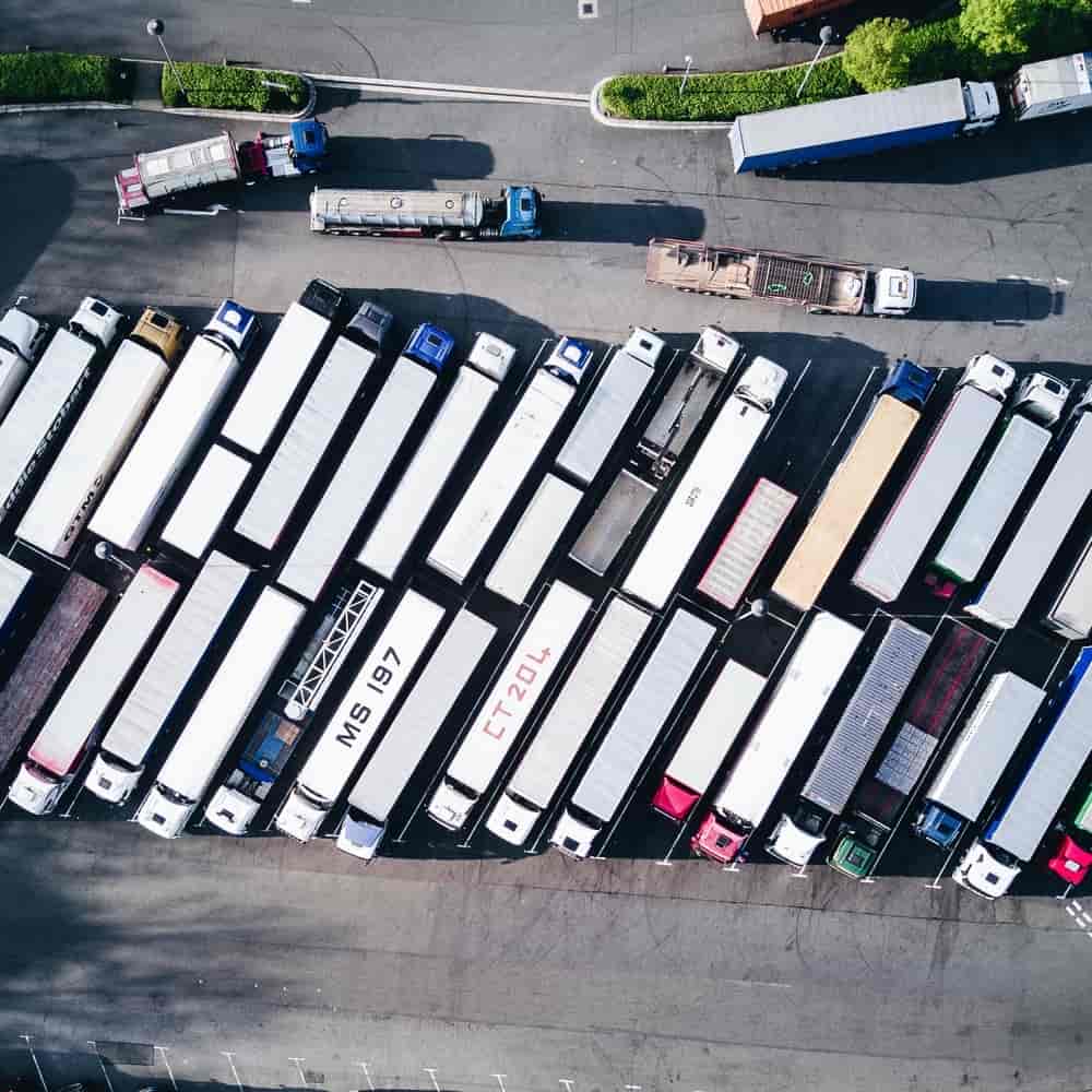 Last mile delivery trucks
