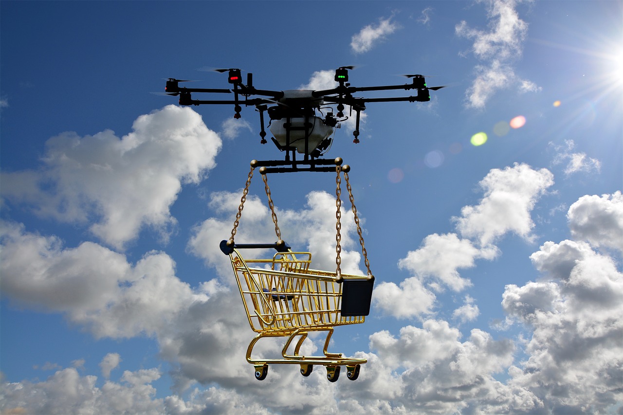Drone to be used for delivery