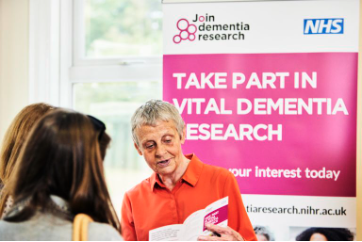 Wendy taking part in research