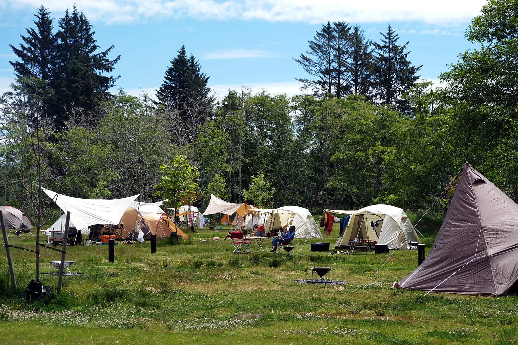 Inside Snow Peak Campfield, a Luxe Campground & Spa in WA State | Field Mag