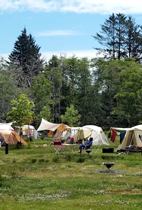 Inside the Snow Peak Campfield, a Luxe New Campground in Long Beach, WA