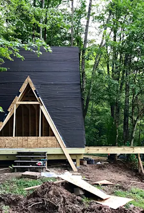 How (and How Not) to Build Your Very Own A-Frame Cabin