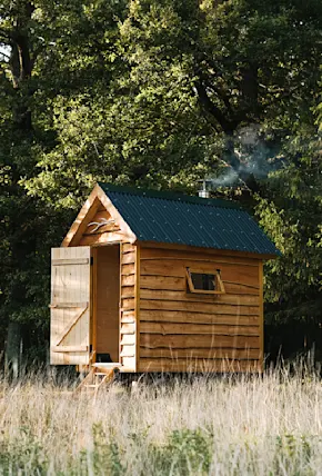 How This Artist Built a Portable Micro Cabin for Just $2,300