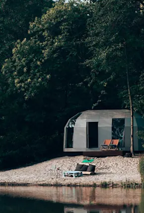 Tortiga Cabins Prove Prefab Doesn't have to be Square