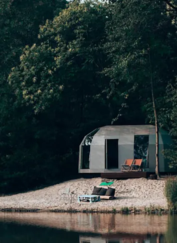 Tortiga Cabins Prove Prefab Doesn't have to be Square
